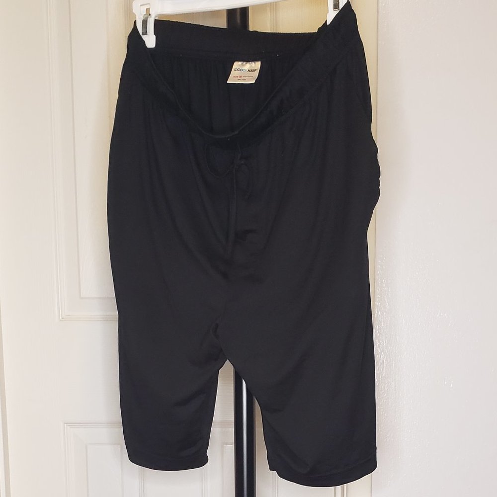 Men's Black Coolkeep performance/pajama shorts M